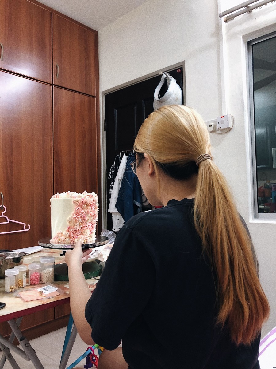 Lourdes with Cake (2)