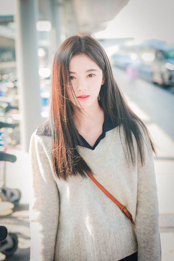 男生最爱发型温柔系长直发