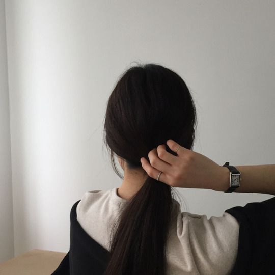 低马尾 最适合上班的约会的气质造型