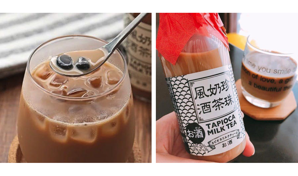 日本推出珍珠奶茶酒