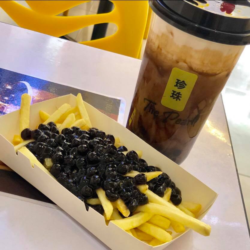 菲律宾珍珠奶茶店The Pearl Fajardo最近引起网民热议