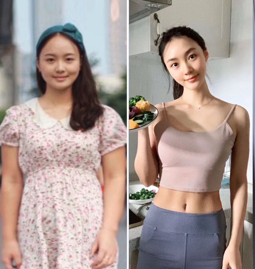 小红书博主靠健康饮食和适量运动 成功瘦身20KG!