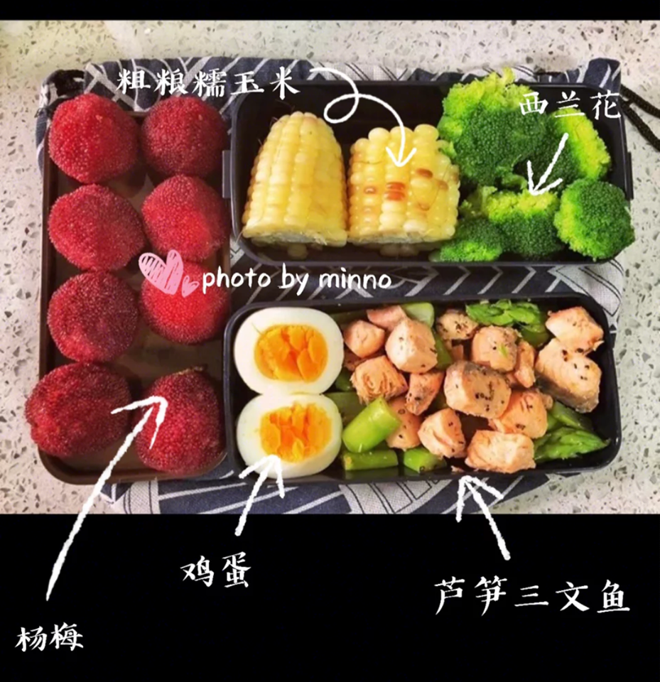 手残党也学得会的减脂健康瘦身便当 芦笋三文鱼