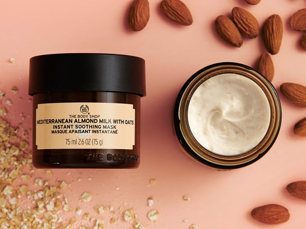 The Body Shop Mediterranean Almond Milk with Oats Instant Soothing Mask