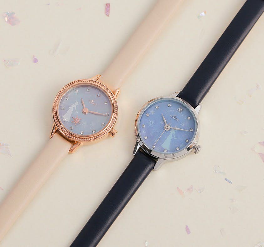 CLUE x FROZEN 2 皮革手带腕表系列