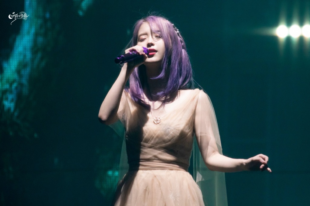 渐变紫发真的是仙女本仙的色泽吖