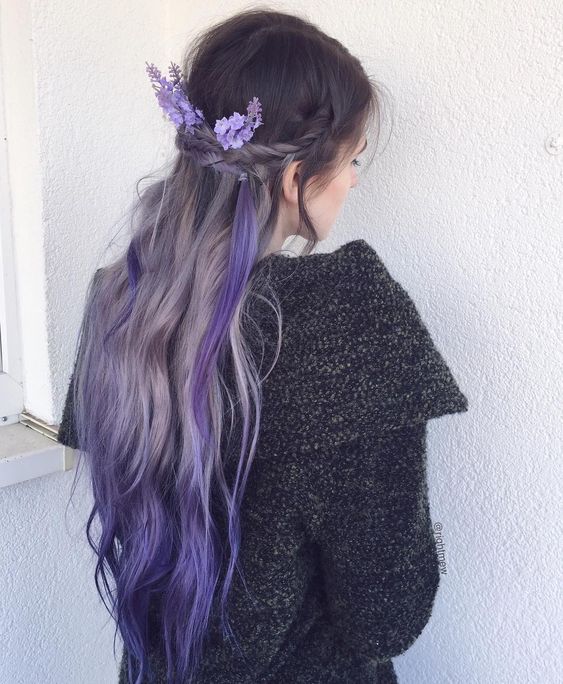 薰衣草紫色调也仙气十足