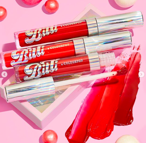 Sweetener Liquid Lip Trio 甜美色调唇釉手臂试色