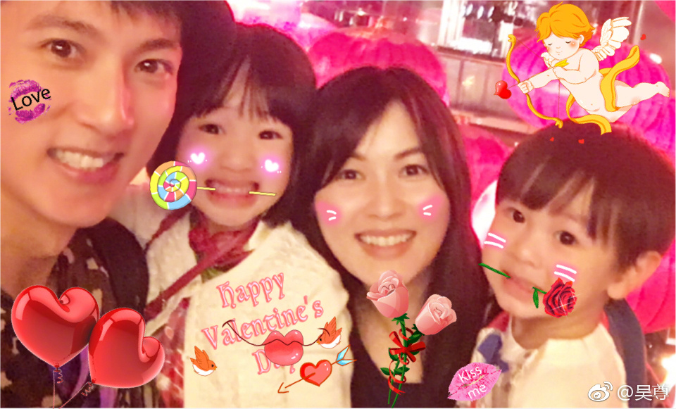 吴尊:有了家庭和女儿的幸福感太强烈 我忍不住想和大家分享