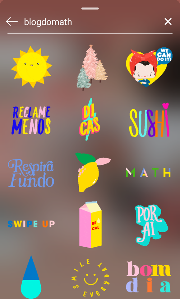 让Insta Stories更精彩的GIF搜索关键字：blogdomath