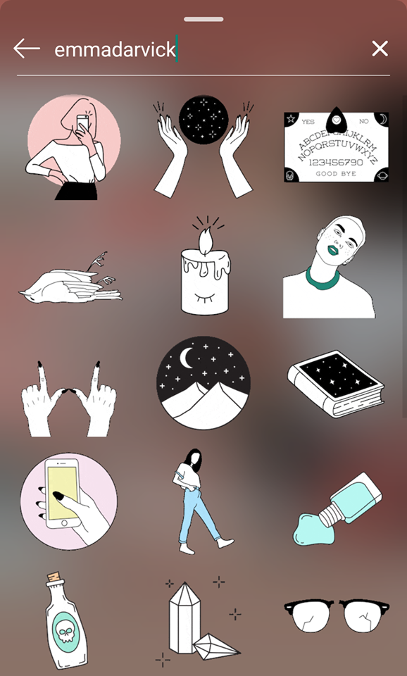 让Insta Stories更精彩的GIF搜索关键字：emmadarvick