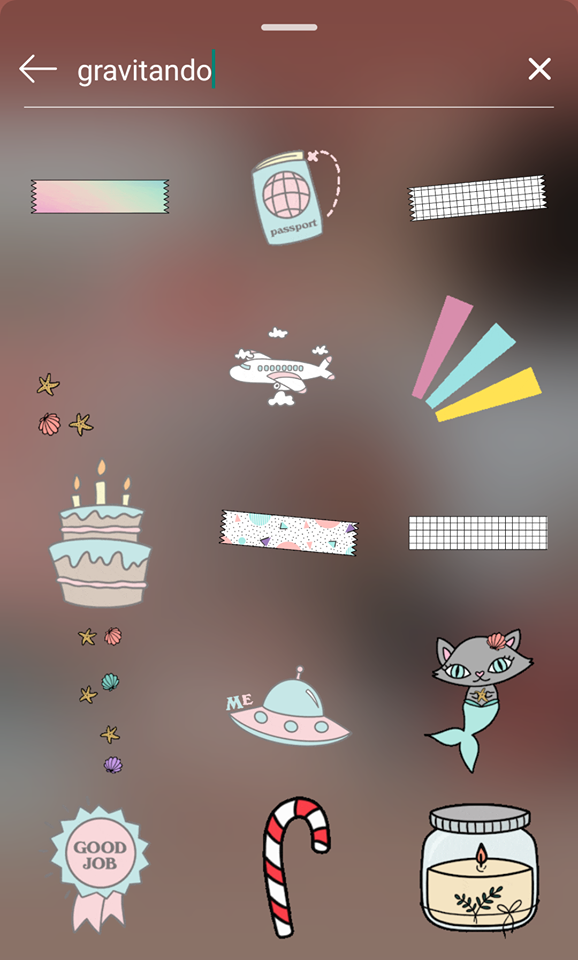 让Insta Stories更精彩的GIF搜索关键字：gravitando