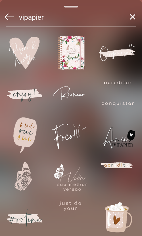 让Insta Stories更精彩的GIF搜索关键字：vipapier