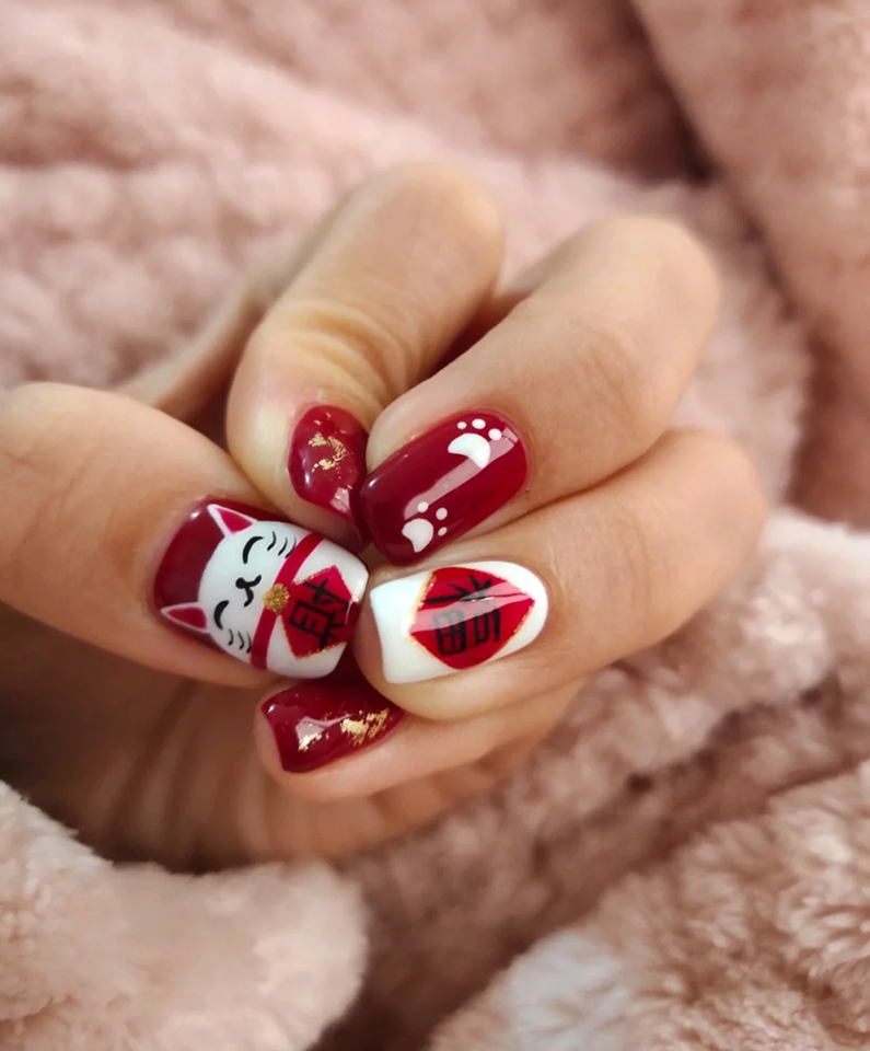 招财猫Q萌设计也很福气满满！