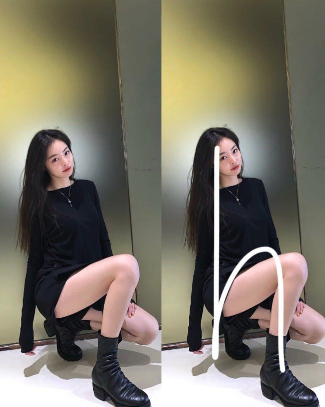 字母拍照Pose:H型