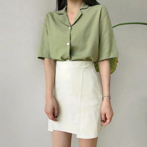 双鱼座2020幸运色 浅绿色穿搭