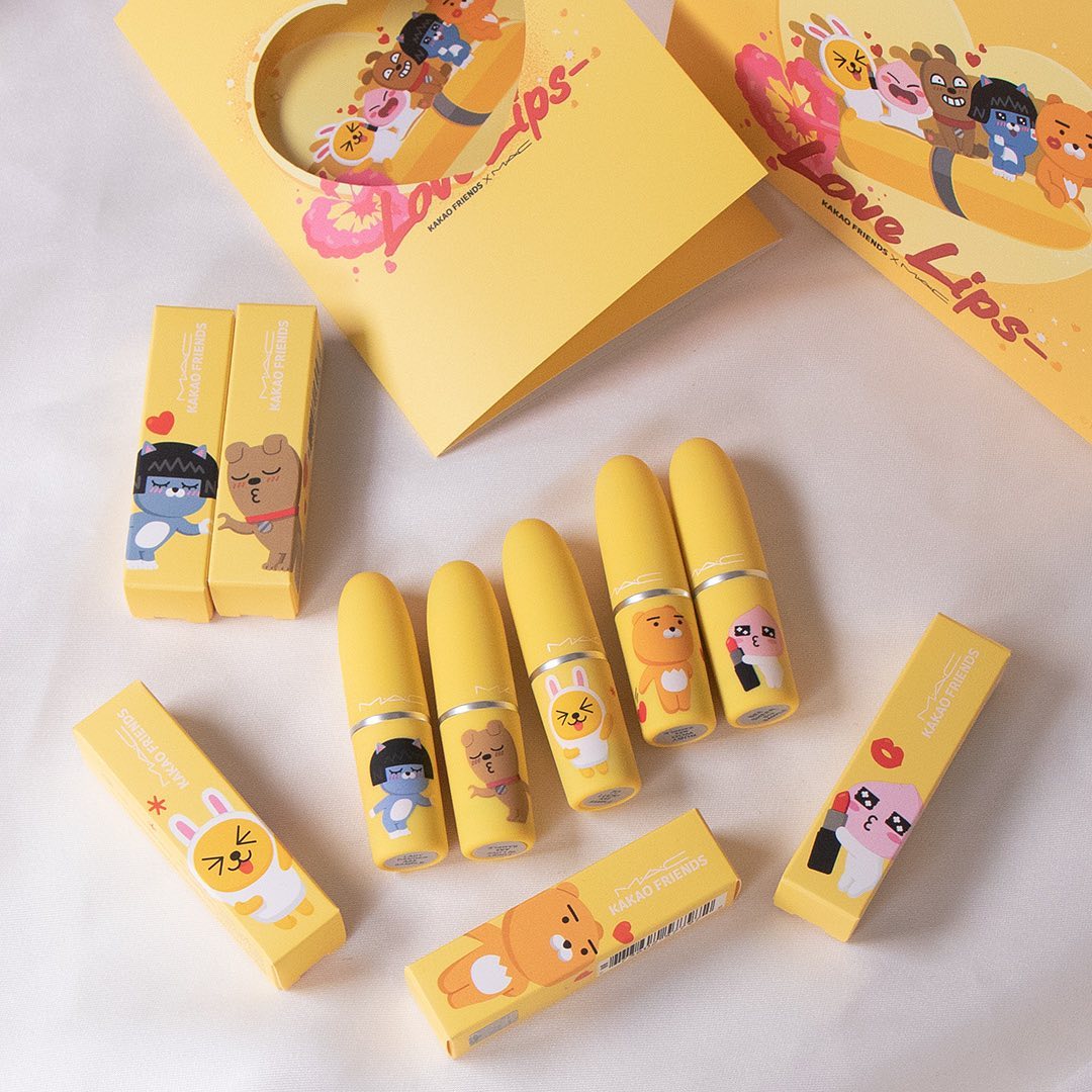 MAC X Kakao Friends 情人节限定