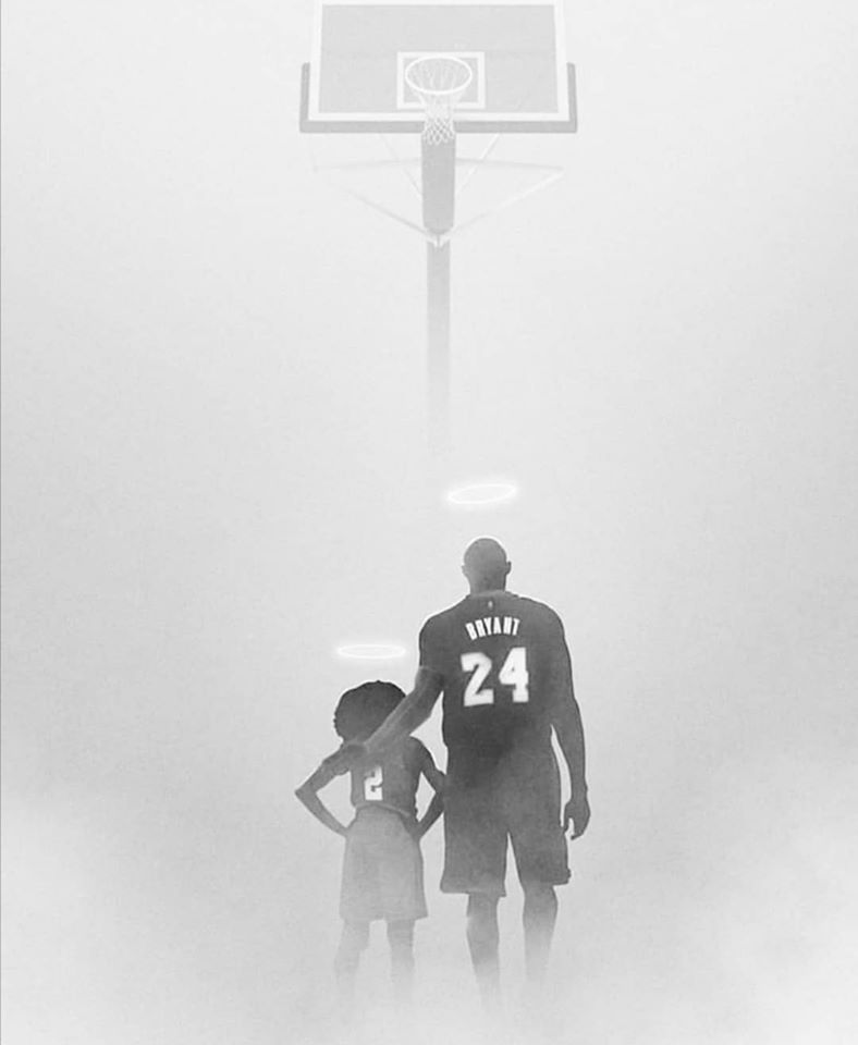 再见科比布莱恩、再见Gianna,永别了 总是将热爱做到极致并因此深刻影响着世人的你们。Forever Mamba,Forever Legend!