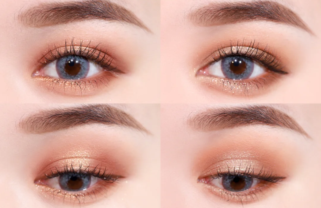 Colourpop Nude Mude眼影盘眼妆试色