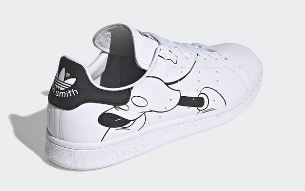 Adidas X Mickey black white