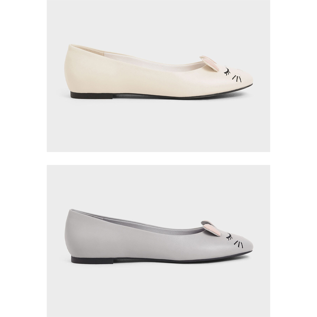 Charles & Keith 2020鼠年系列Rat Zodiac Ballerina Flats
