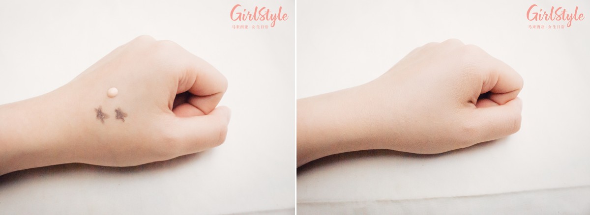 L'Oréal Paris INFALLIBLE 24h Fresh Wear Foundation，薄涂一层就能达到高度遮瑕，而且零厚重感完全不粘腻！