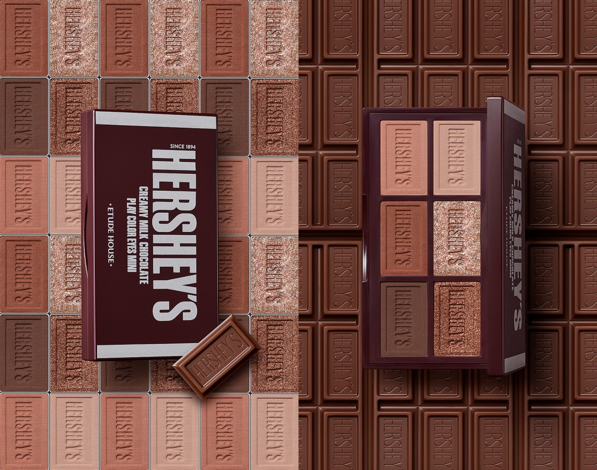 Etude Huse X HERSHEY’S Play Color Eyes Mini 6色眼影盘 #1 Hershey's Original