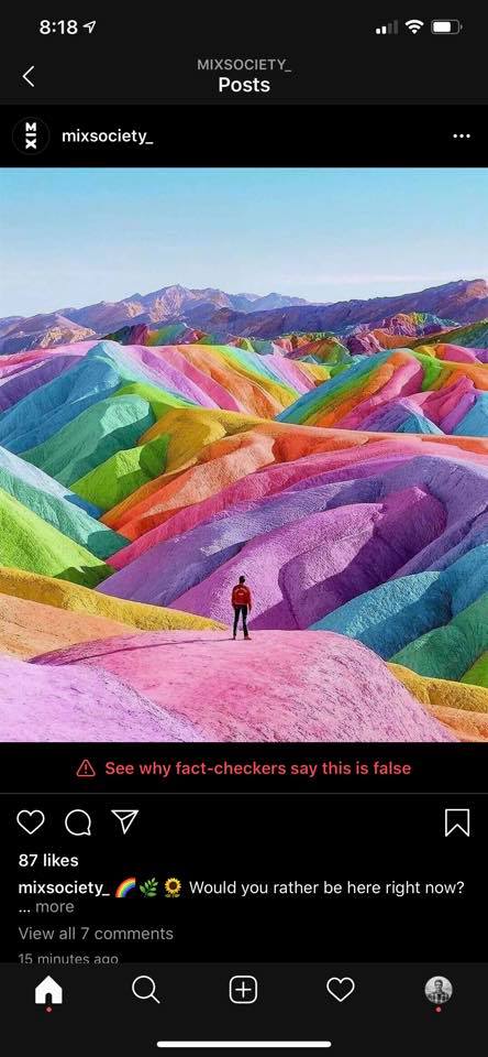 Instagram 杜绝 P 图