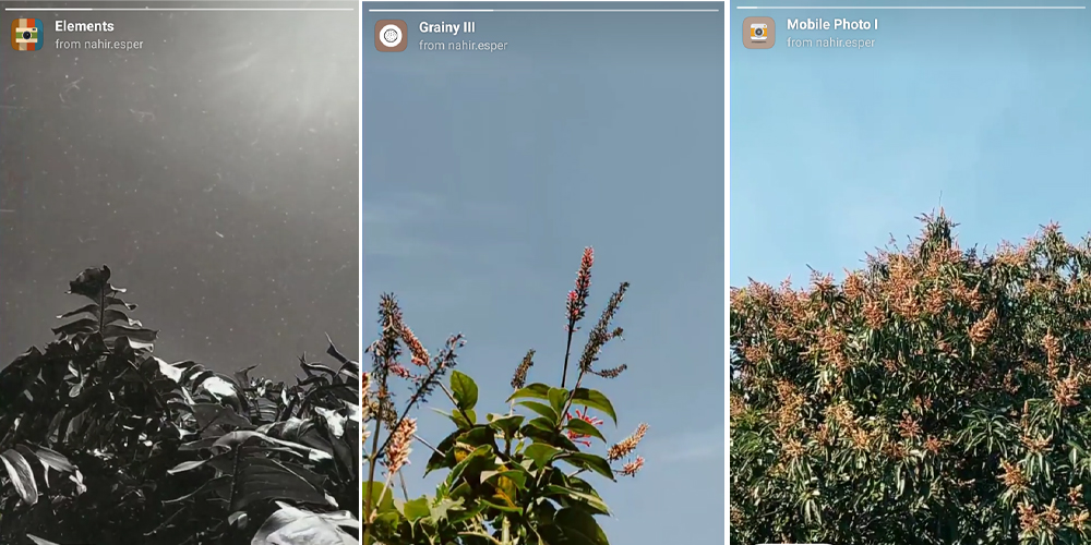 Instagram Effect Gallery 各色质感色调 nahir.esper
