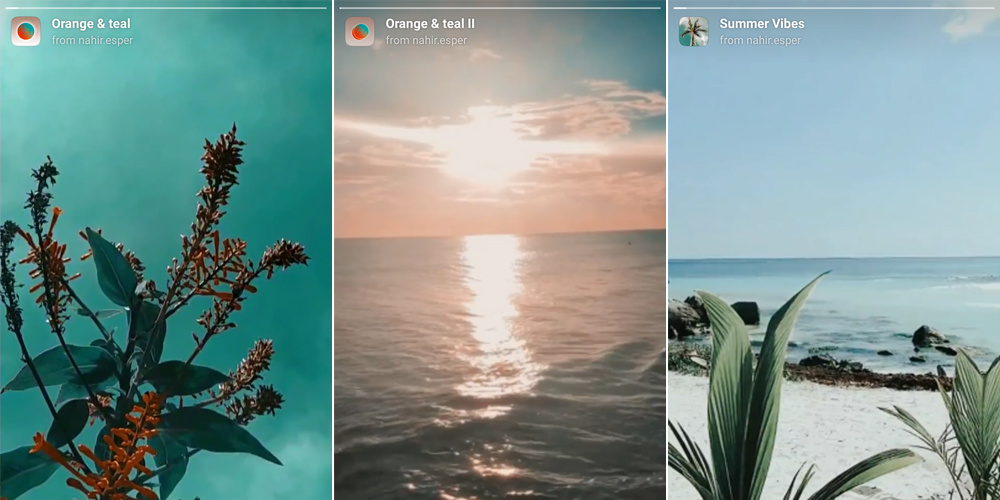 Instagram Effect Gallery 各色质感色调 nahir.esper