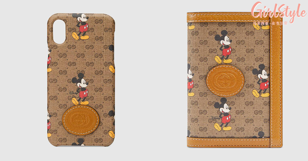 gucci Mickey 手机壳 护照套