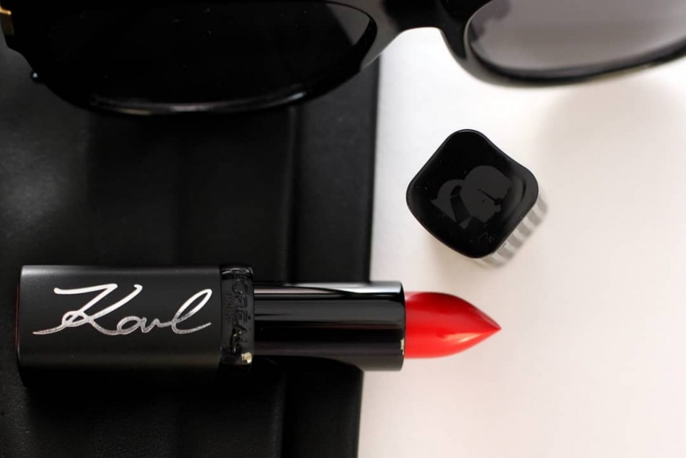 loreal X karl 唇膏 正红色