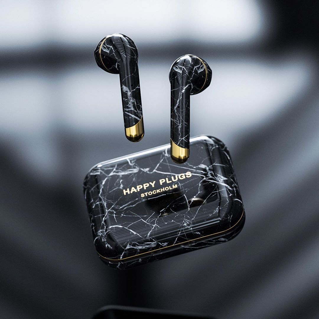 黑大理石纹耳机