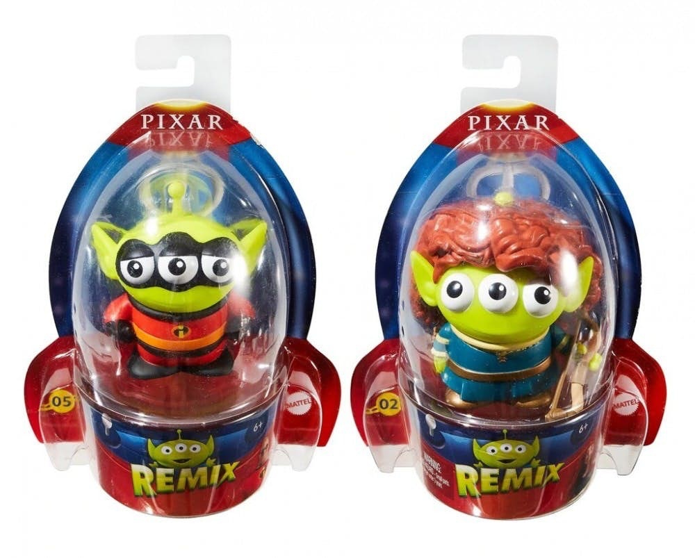 公仔的实物大约7cm高，一款定价为7.99美金，约RM34；有没有很想全套买回家一字排开收藏呢？（笑）有兴趣的三眼怪粉丝不妨留守官网发售消息吧！