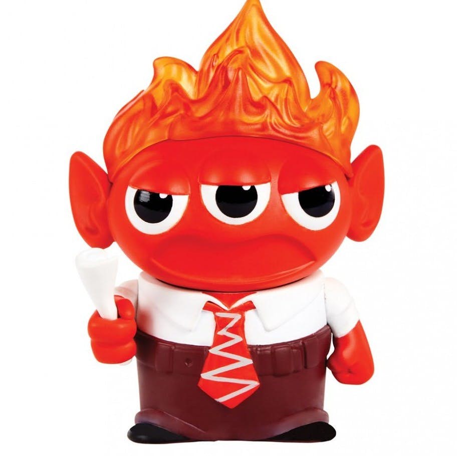 据知MATTEL的这个「三眼怪」变装系列还会陆续有来～比如下一波会推出脸蛋变得红彤彤的《Inside Out》Anger造型，一整个爆可爱！