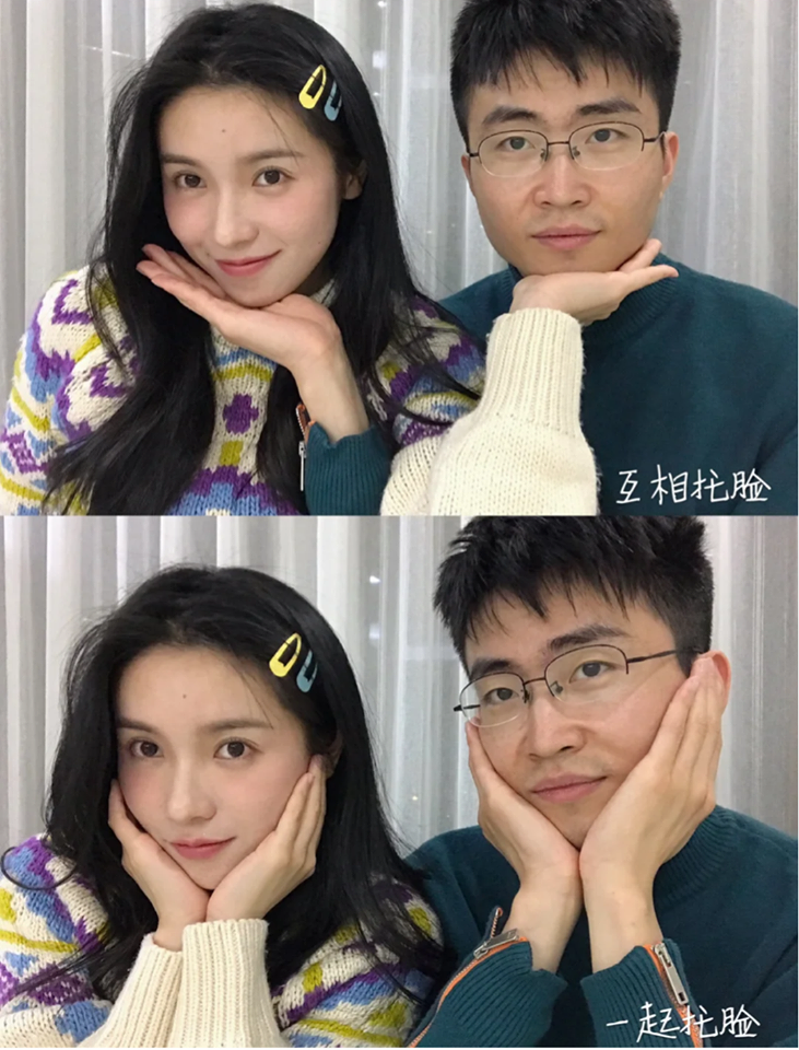 情侣自拍姿势POSE：各种花式自拍Pose范例，可爱、搞怪统统有