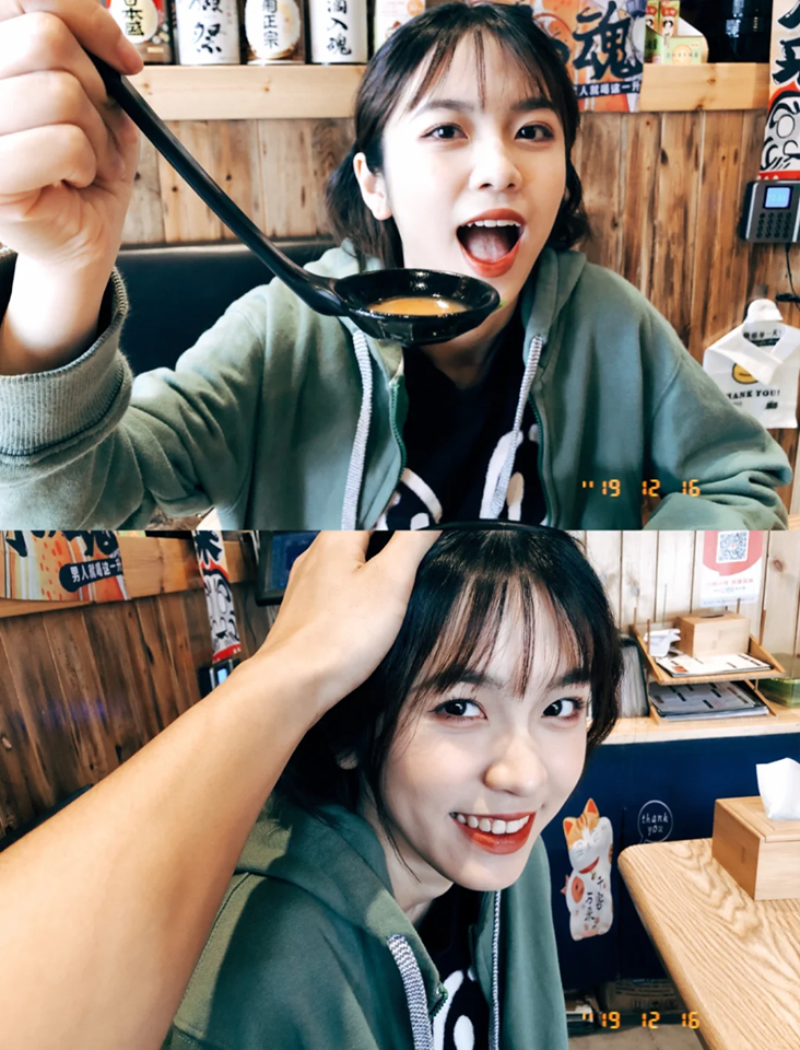 大快朵颐、在镜头前假装要喂食男友等等Pose,越自然越好~用男友视角拍的小吃货模样更加萌了有木有!❤️