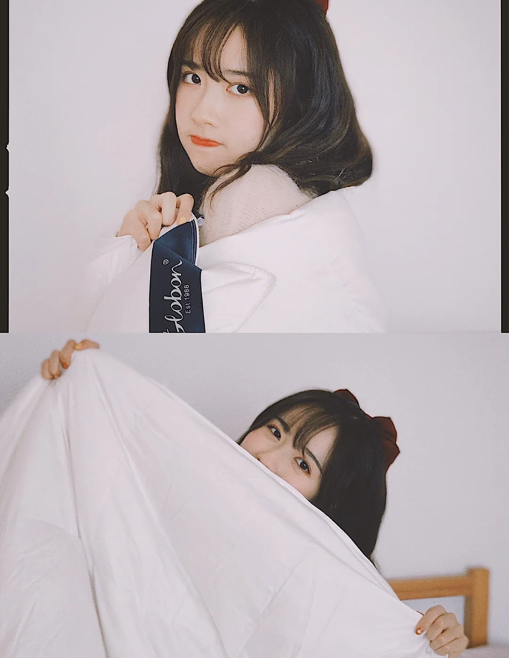 用被子当作拍摄道具,轻松拍出好看照片