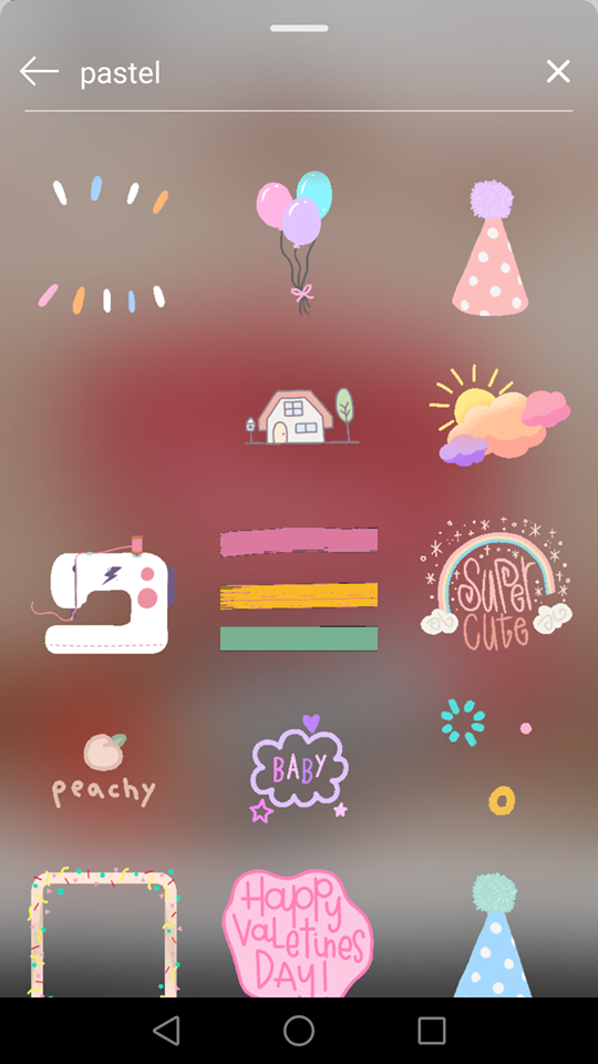 粉嫩手绘风插画3：pastel