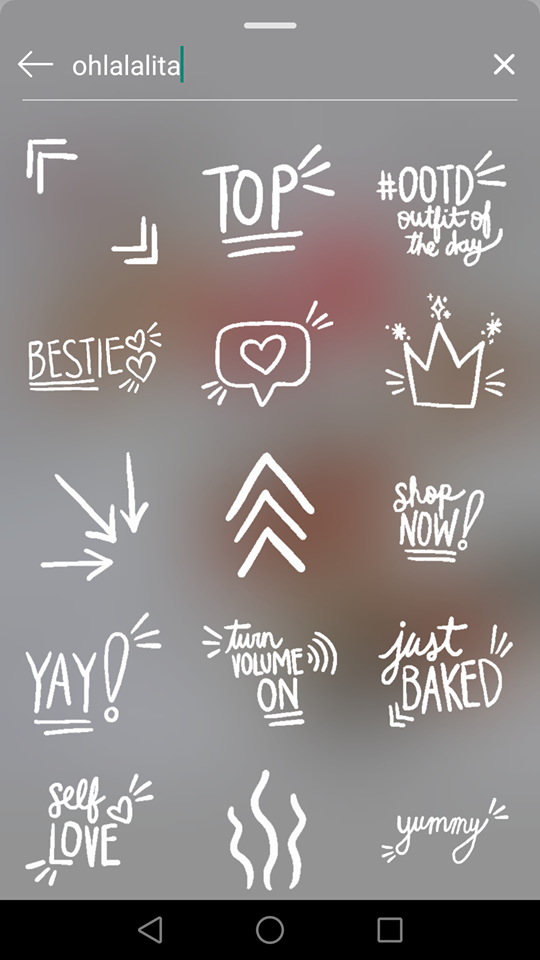 常用白色字体与符号：ohlalalita