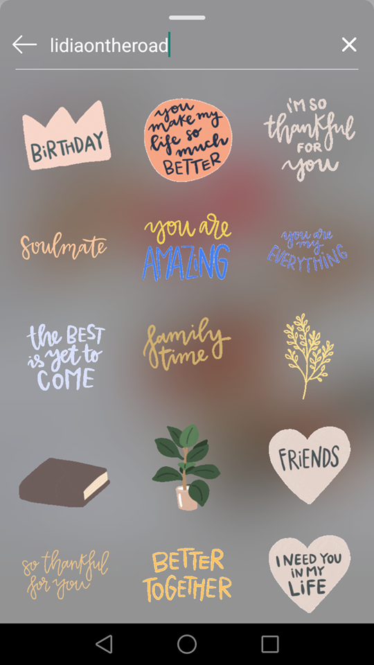 粉嫩艺术字体与小插画2: lidiaontheroad