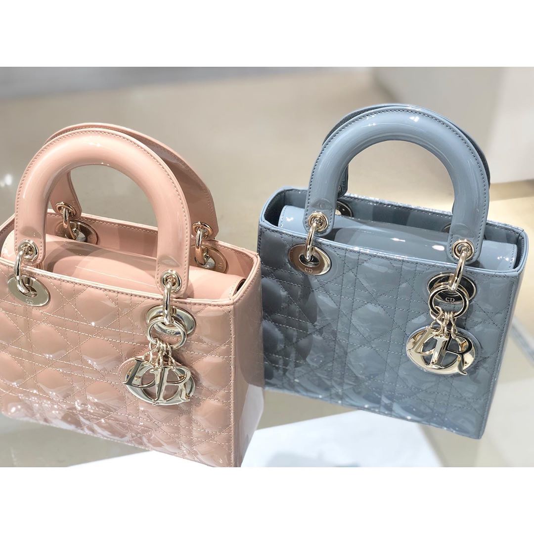 Lady Dior 小羊皮包包 (2)