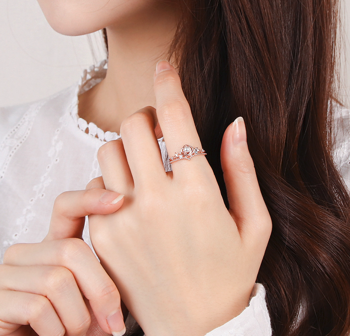 韩国 CLUE X Disney 公主梦幻戒指