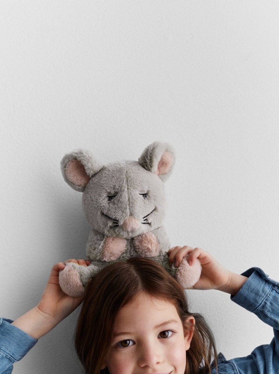 ZARA 梦幻毛球灰鼠包 （5）