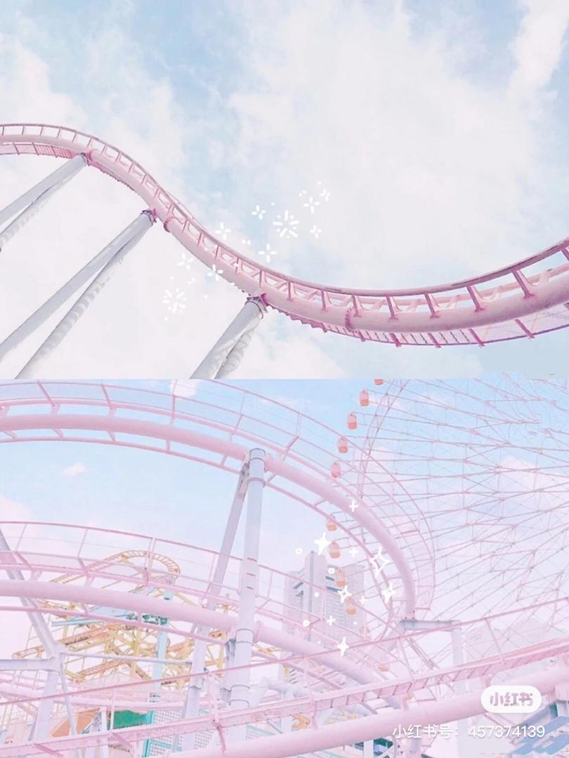 粉色摩天轮