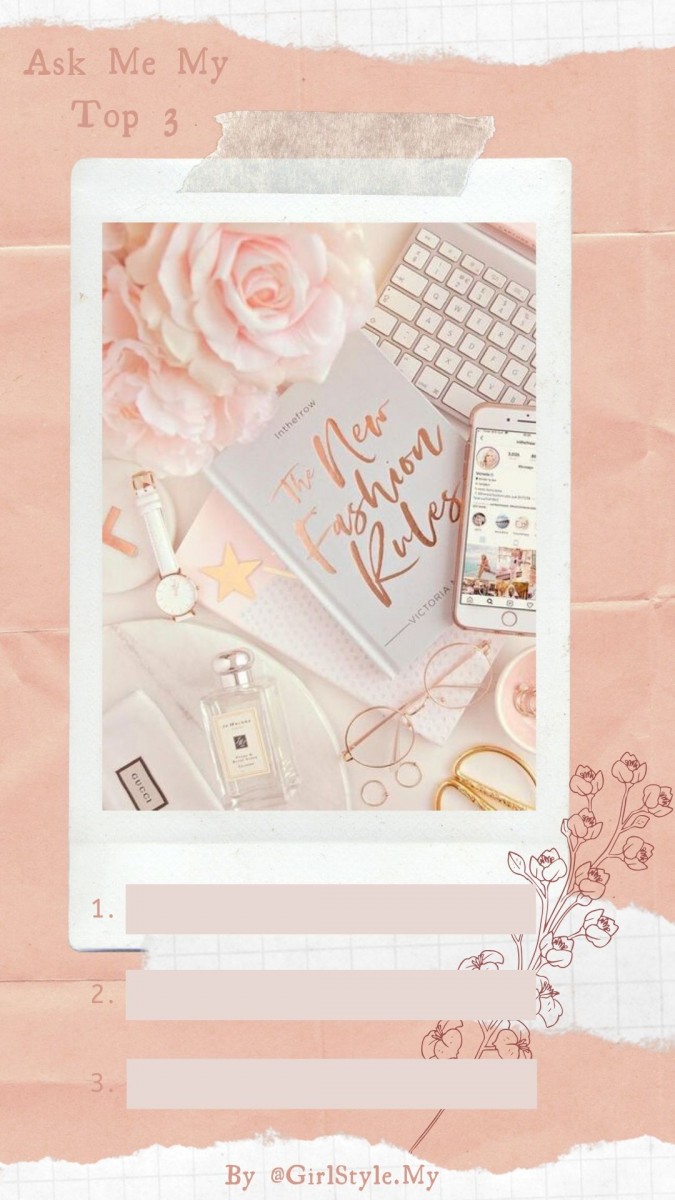ask me my top 3-5