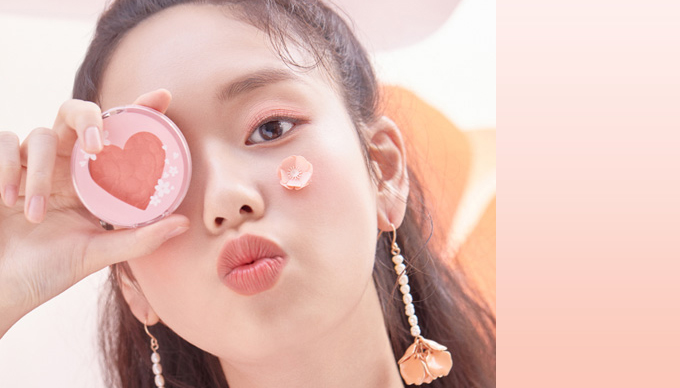 Etude House Heart Blossom限定樱花系列:腮红