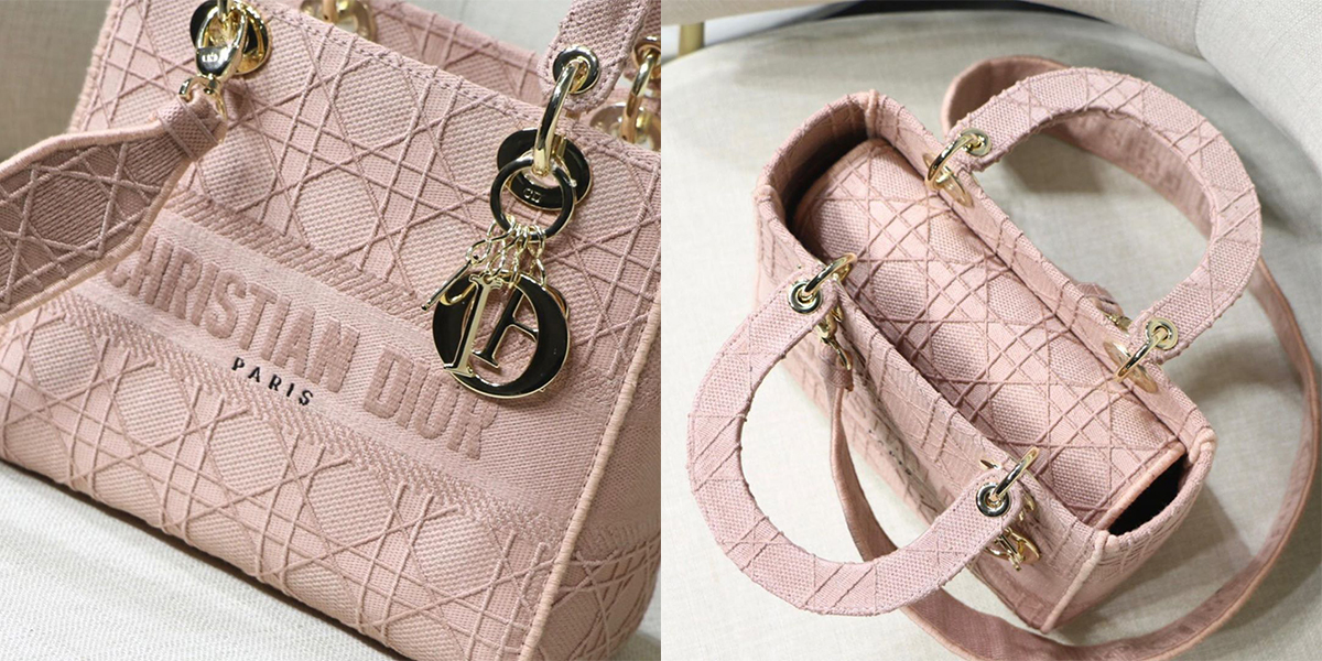 lady dior pink 拼图 2