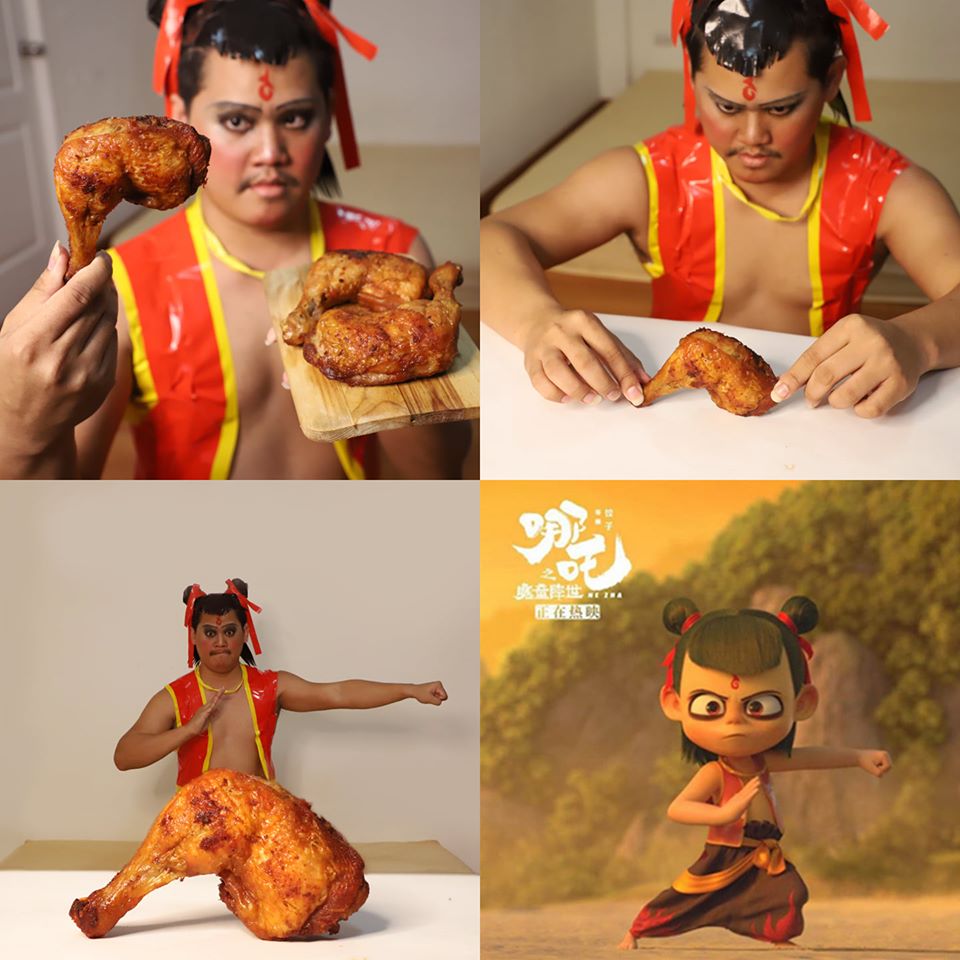 你以为@Lowcostcosplay的功力仅限于此吗?? 陆剧《三生三世》系列的九尾狐白凤九、内地动画电影《哪吒》他也没有放过!