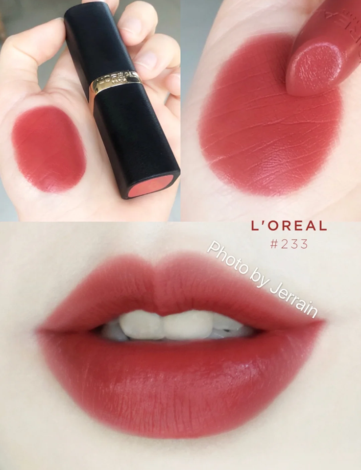 Loreal黑管:233 肉桂豆沙